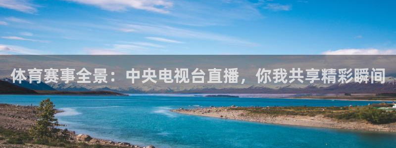 鲸鱼体育直播免费观看：体育赛事全景：中央电视台直播，你我共享精彩瞬间